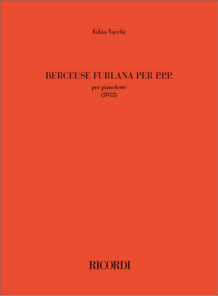 Berceuse furlana per P.P.P.